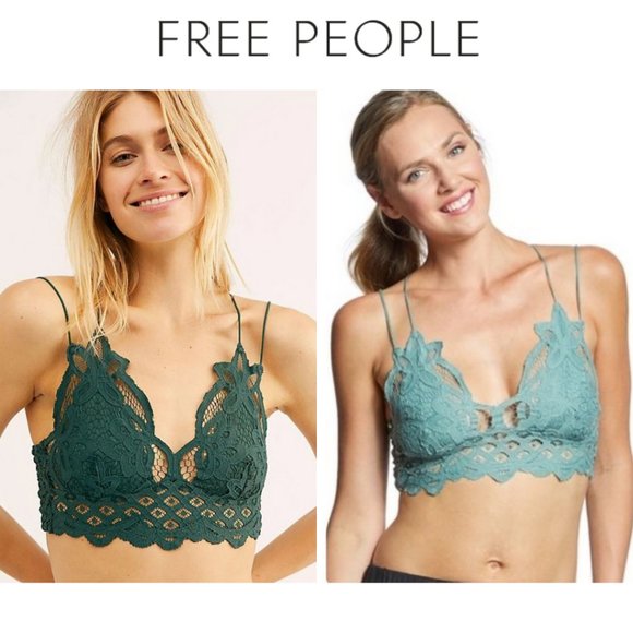 Free People Adella Lace Bralette (Bundle of 2) NWOT